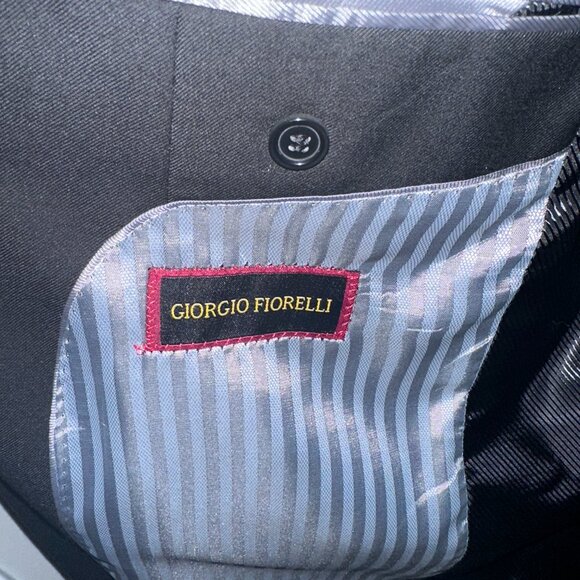 Dark Navy Full Suit (40R Jacket, 32 Waist Pants) - SuperLux - Giorgio Fiorelli - Picture 6 of 12